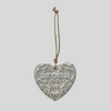 Aroha Koru Ceramic Heart