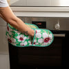 Bright Botanical Oven Glove
