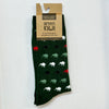 Green Kiwi Socks Men