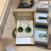 Te Wahi Pounamu Closed Koru Earring