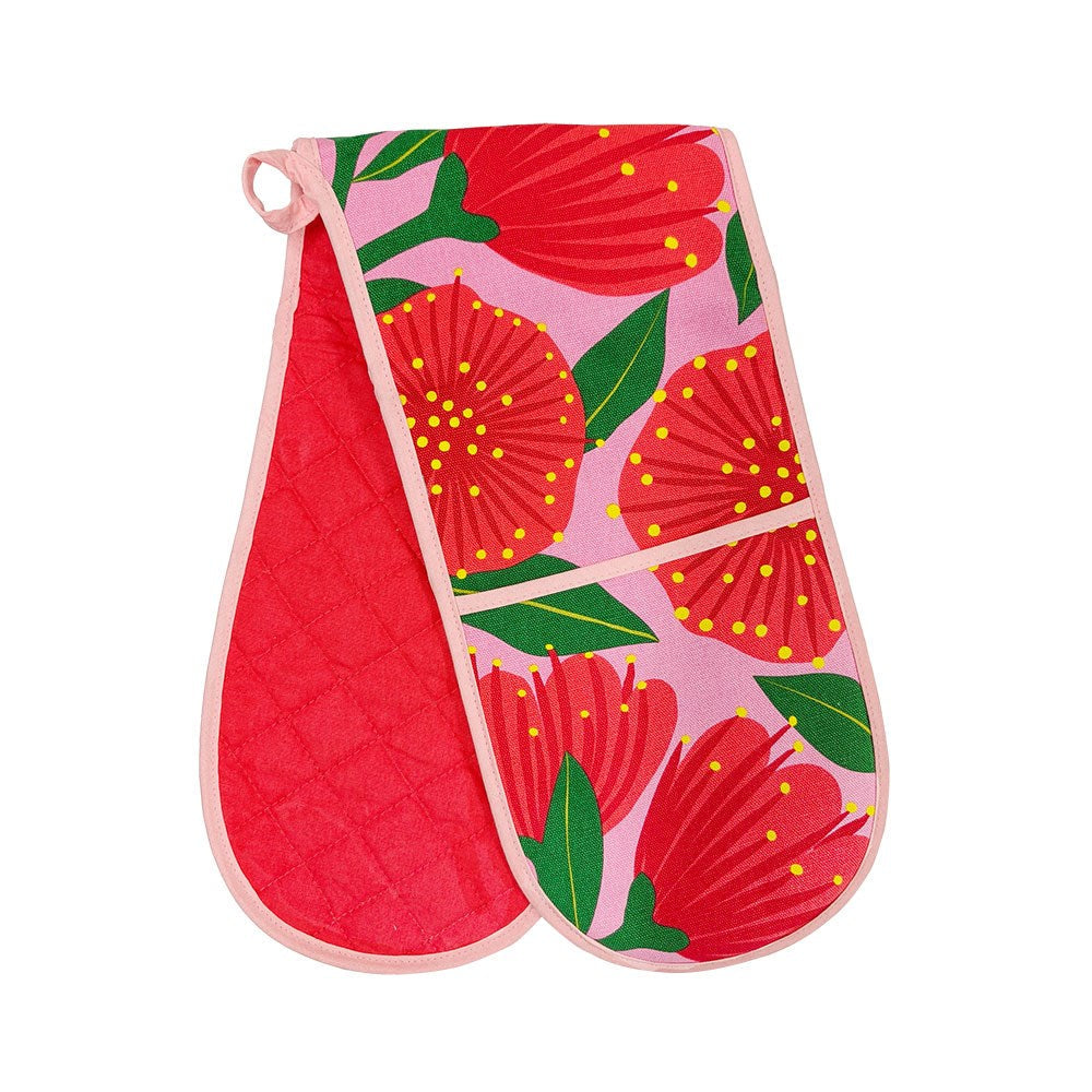 Bright Botanical Oven Glove