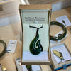 Te Wahi Pounamu Engraved Hei Matau (Hook) 53mm
