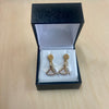Gold Pearl and MOP Earrings