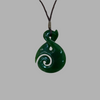Te Wahi Large Pikorua (Twist) with Koru 55mm