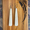 Tupou Whale Bone Roimata Earrings 80mm