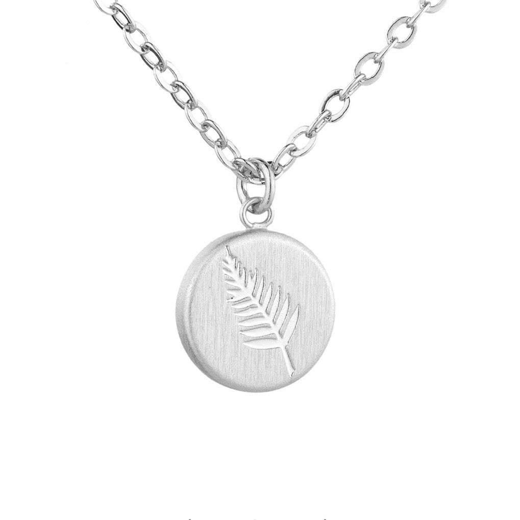 Round Fern Necklace