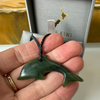Greenstone Dolphin with braid cord