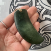 Pounamu Niho Whale Tooth Necklace