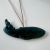 Pounamu Carved Paikea (Humpack Whale)