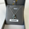 S/S & Paua Spirula Shell  Necklace