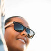 50/50s - Black w/ Brown Lens