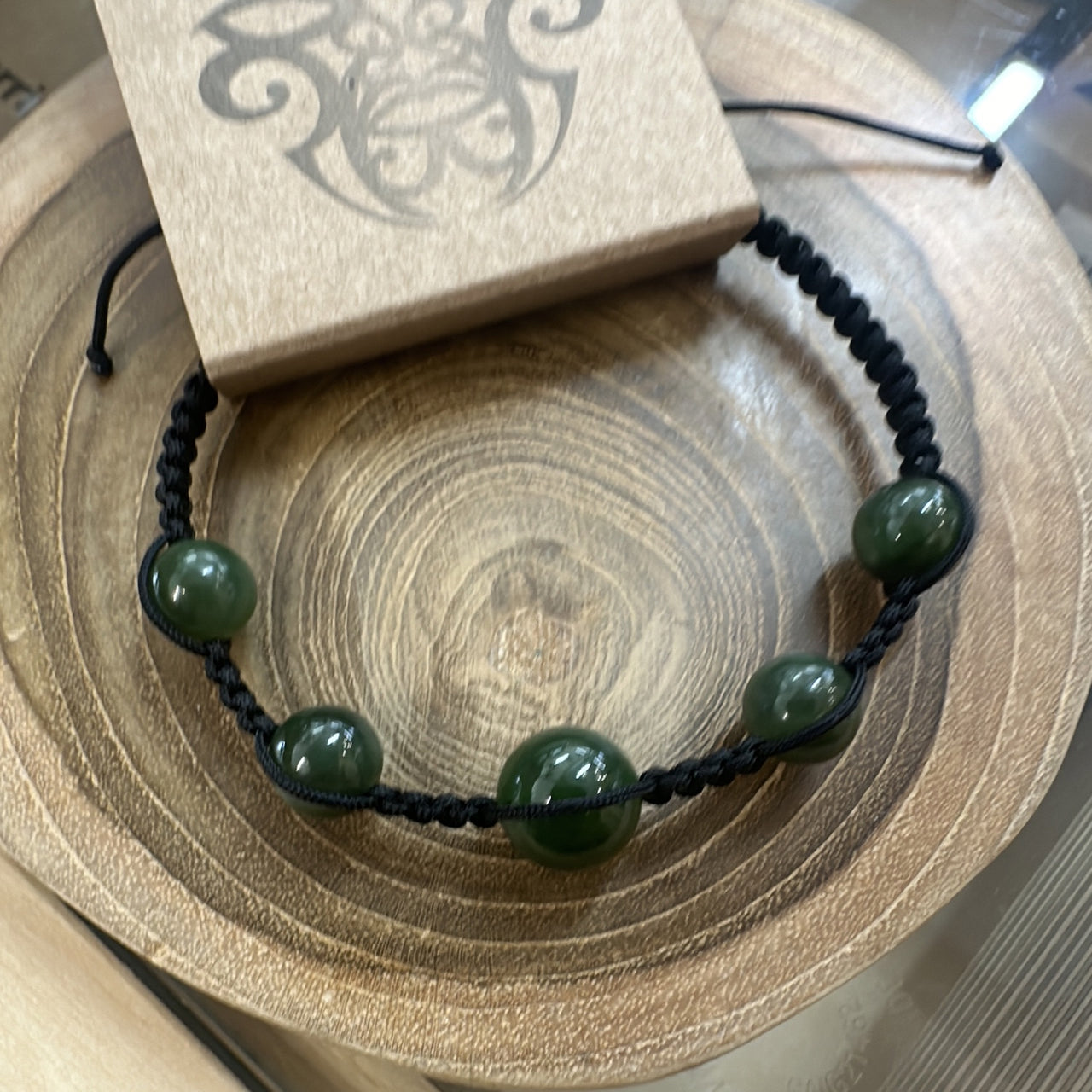 Your Taonga Black Woven Bracelet