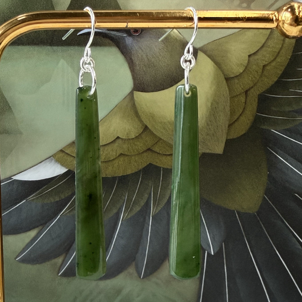 Polished Roimata drop Earrings