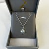 S/S & Paua Half Clam Shell Necklace