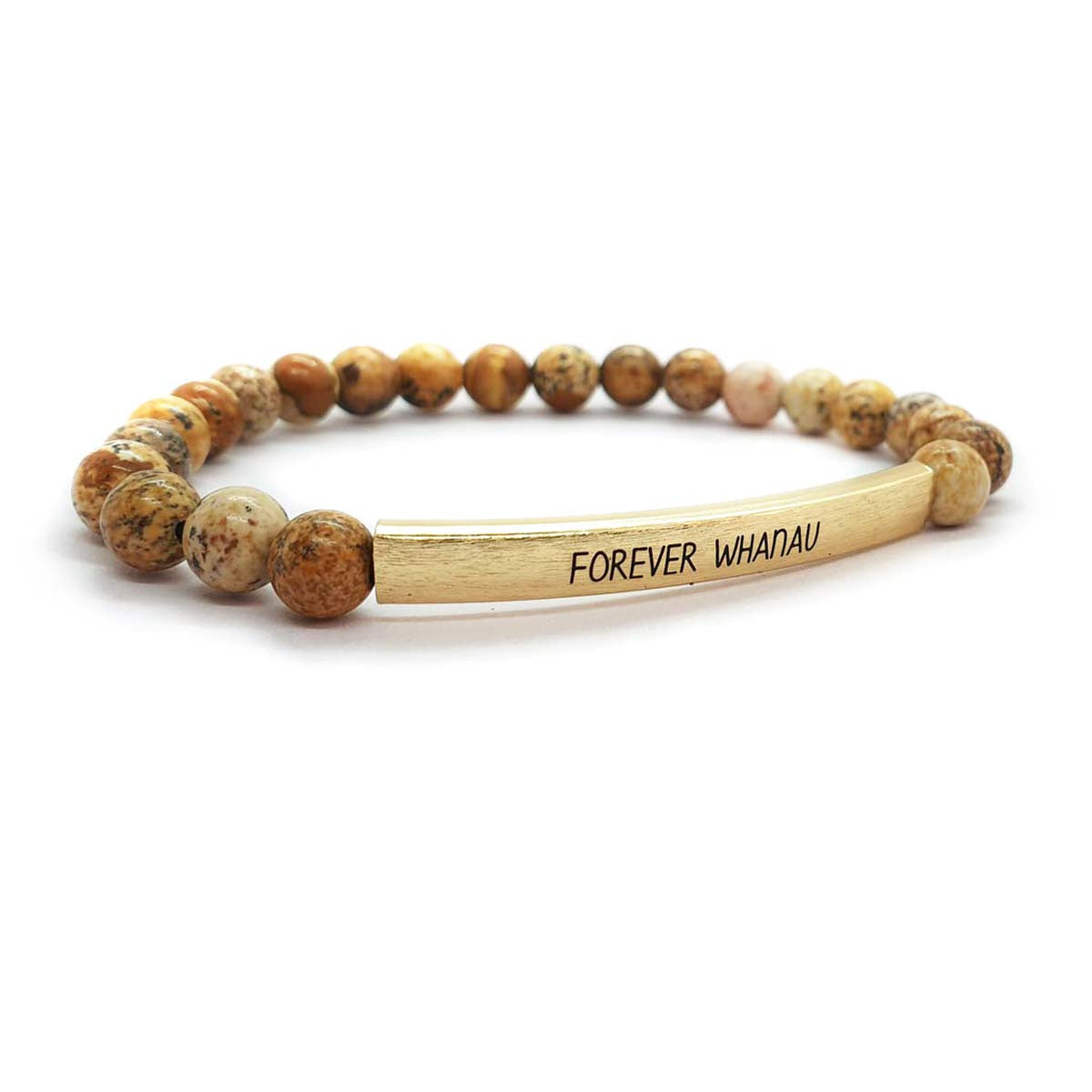 Picture Jasper Gemstone Bracelet – Forever Whanau