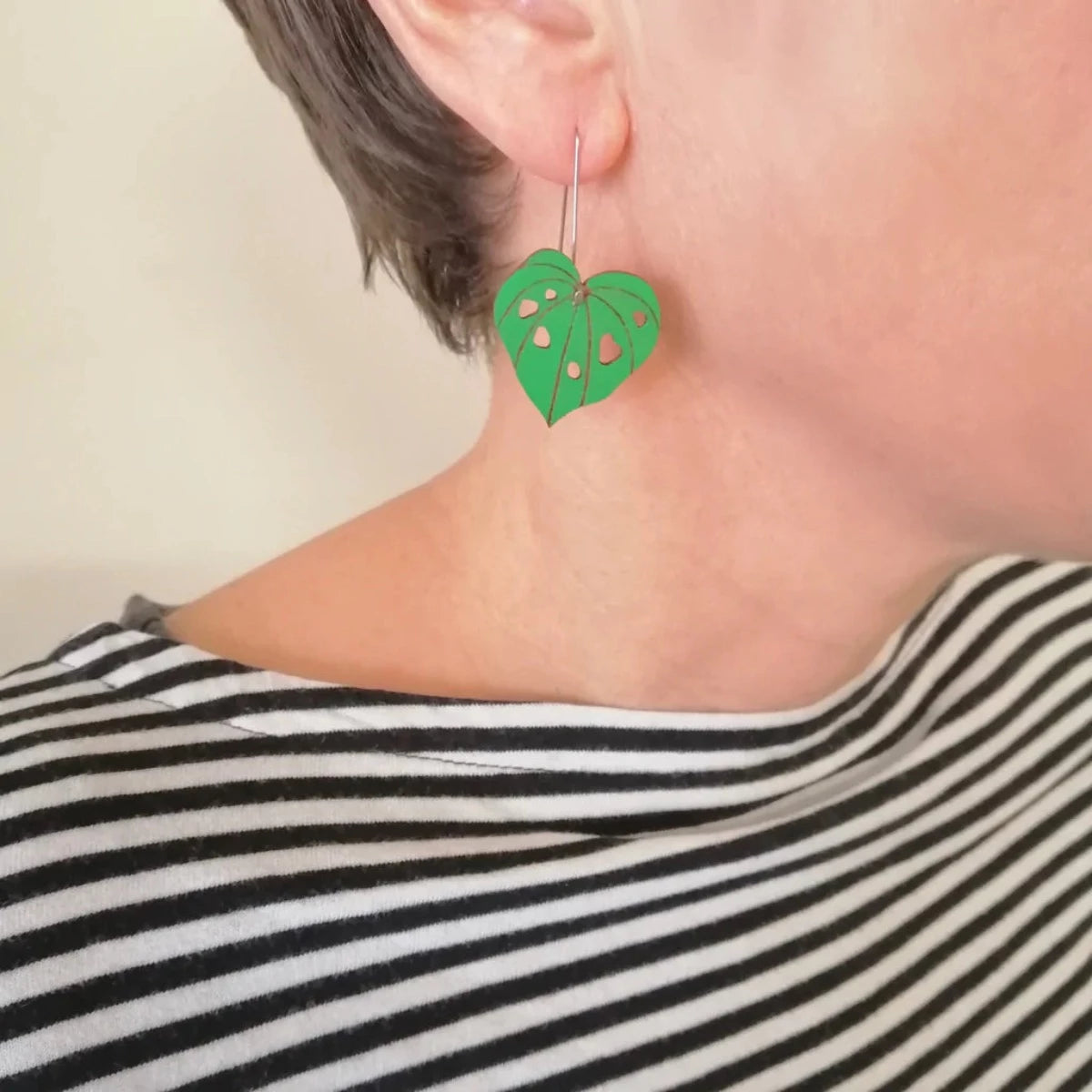 Kawakawa Earrings by Natty