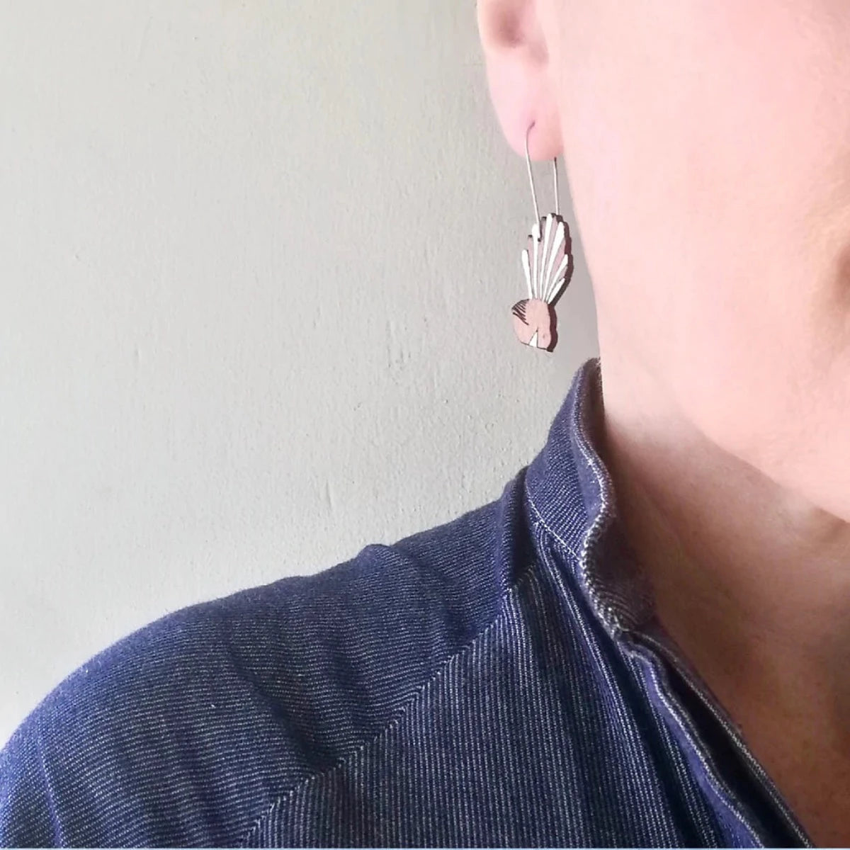 Fantail Rimu Earrings by Natty