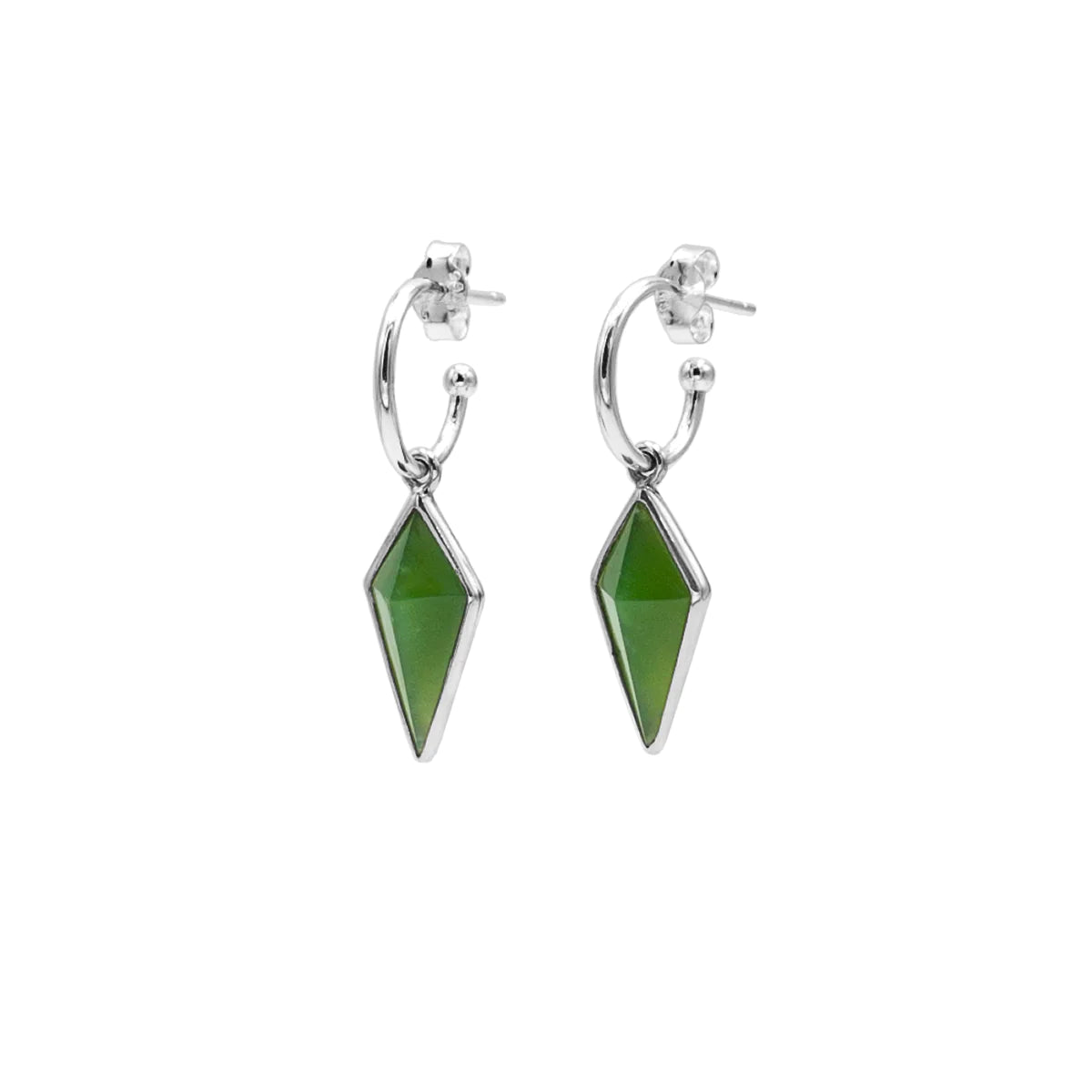 Pounamu Pinnacle Earrings