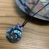 Paua shell hook koru pendant