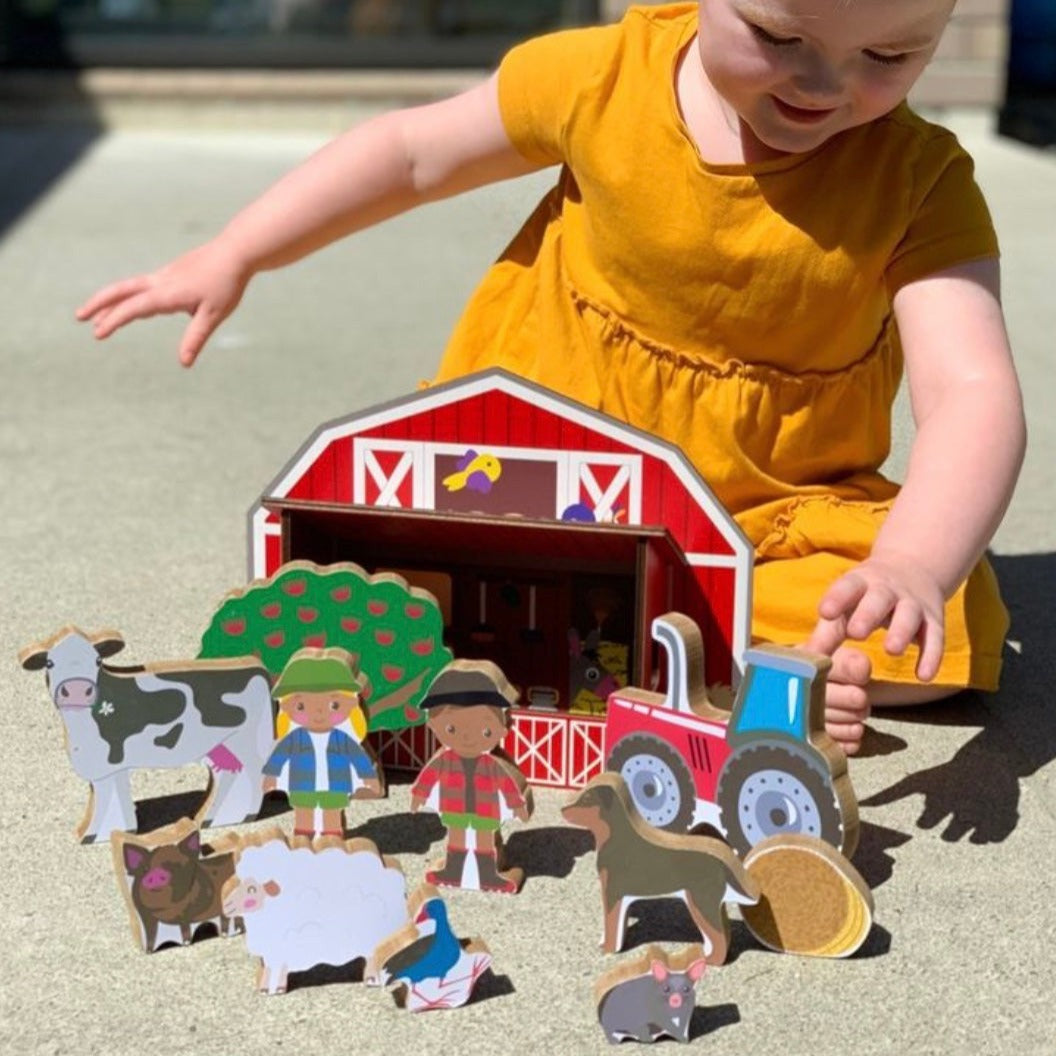 Moana Road Farm Play Set