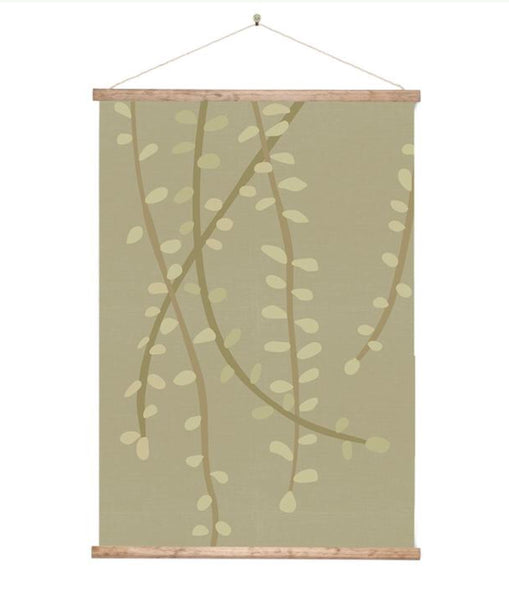 Kowhai Canvas Wall Hanging