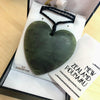 Westland Greenstone - Large Heart 50mm